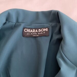 Chiara Boni Deep Teal Dress